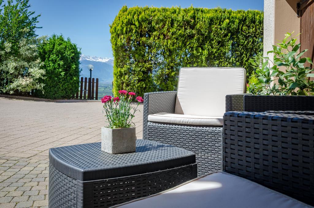 Pension Etschblick B&B Frangarto ภายนอก รูปภาพ